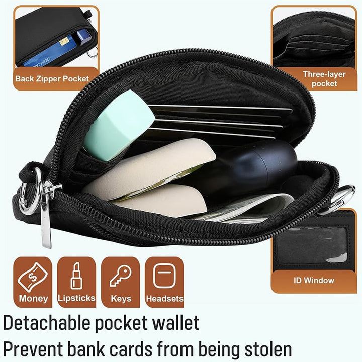 Stornfield | Adjustable Phone Lanyard Crossbody Strap with Wallet