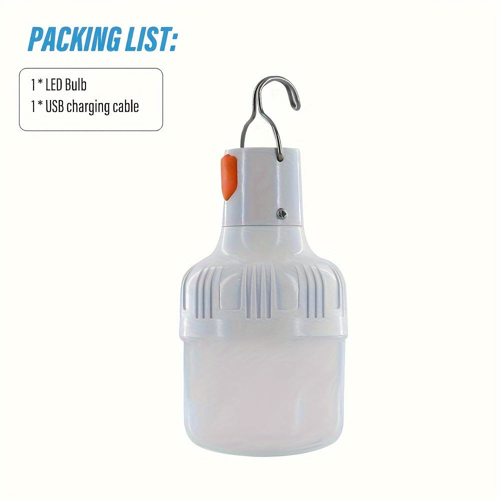 PowerGlow LED Lamp - RechargeaStornfielde USB Lamp with Lithium Battery and ABS Housing | Stornfield