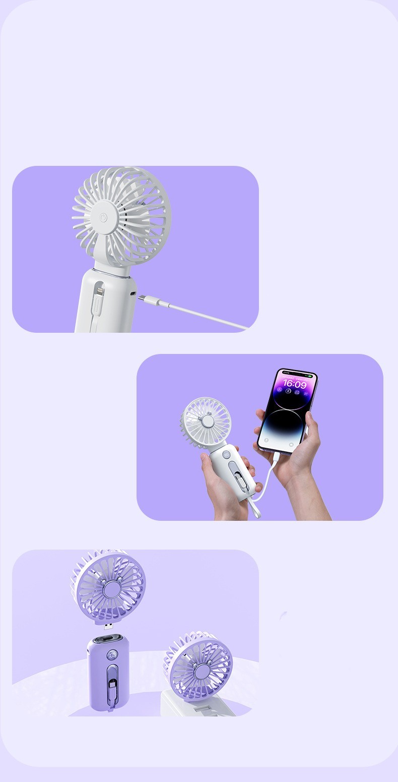 Dual-Use Mini Fan | Stornfield