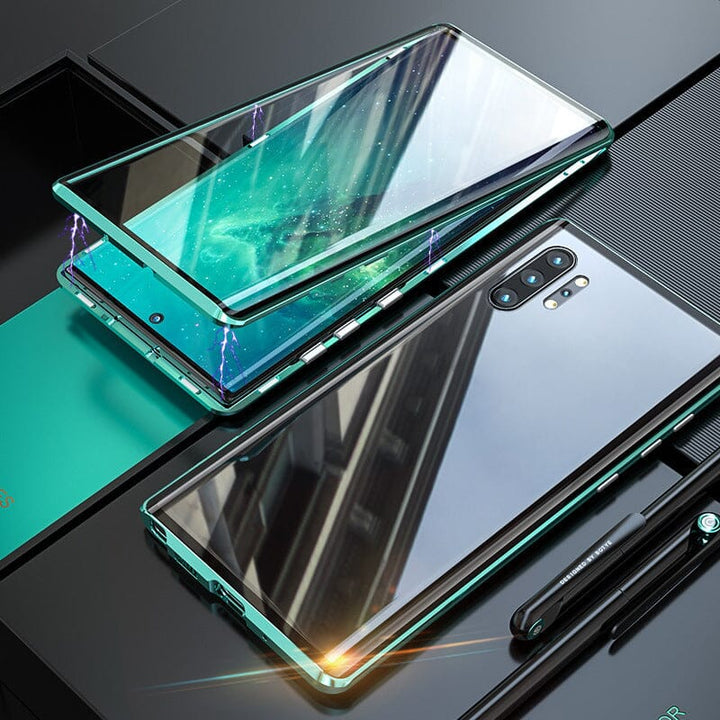 Stornfield | Double-Sided Magnetic Tempered Glass Phone Case for Samsung