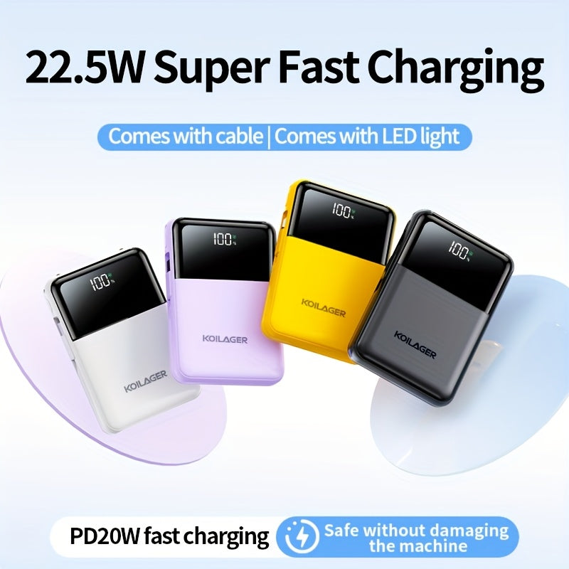 Powerbank 10000mAh Mini with Display | Stornfield