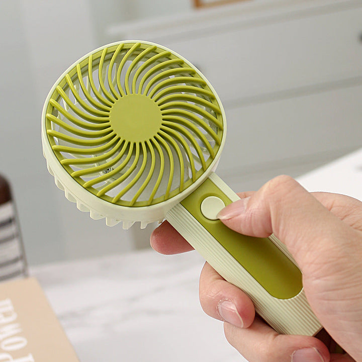 Mini Handheld USB Rechargeable Fan - 3-Speed Portable Air Cooler | Stornfield