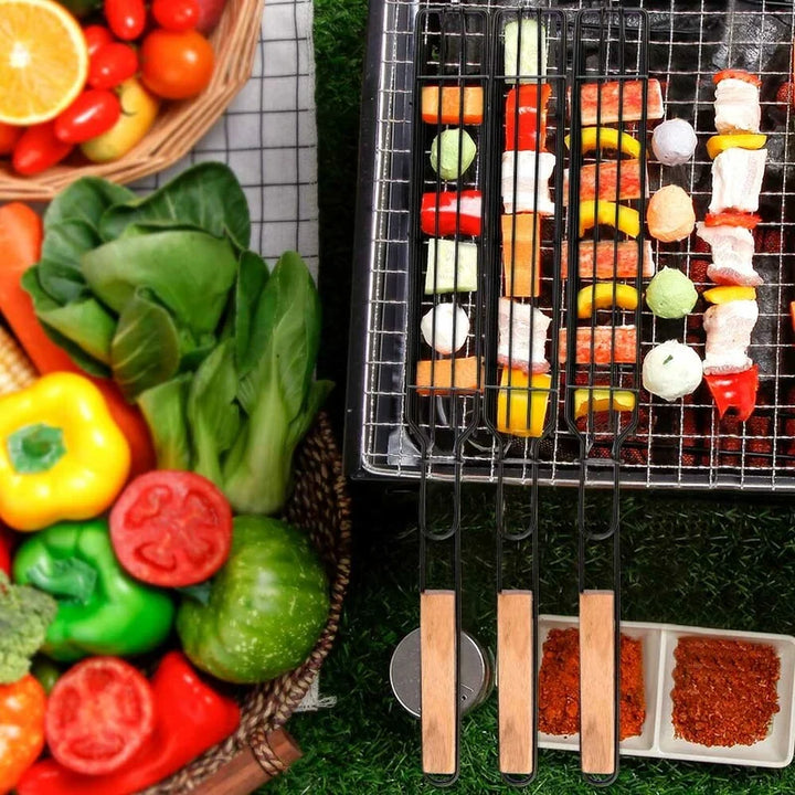 Reusable kebab grilling basket | Stornfield