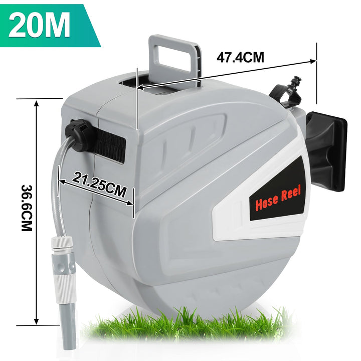 Hose reel water hose reel with hand shower garden hose | Stornfield
