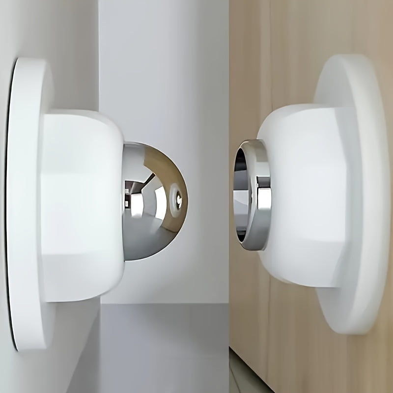 Magnetic door stopper without drilling | Stornfield