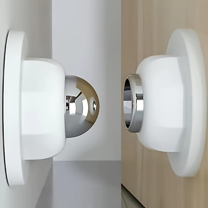 Magnetic door stopper without drilling | Stornfield