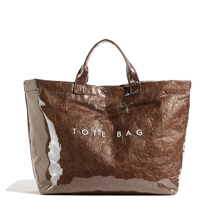 Women Letter Print Tote Bag | Stornfield