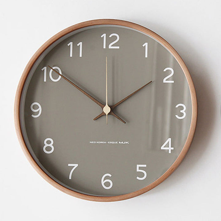 Elegant Wooden Wall Clock – Timeless Style and Precision | Stornfield