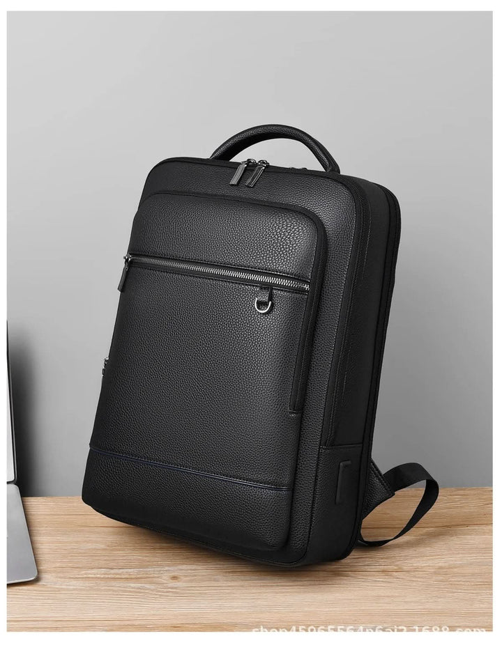Stornfield | MobilLux Leather Rucksack – For work, travel & modern mobility