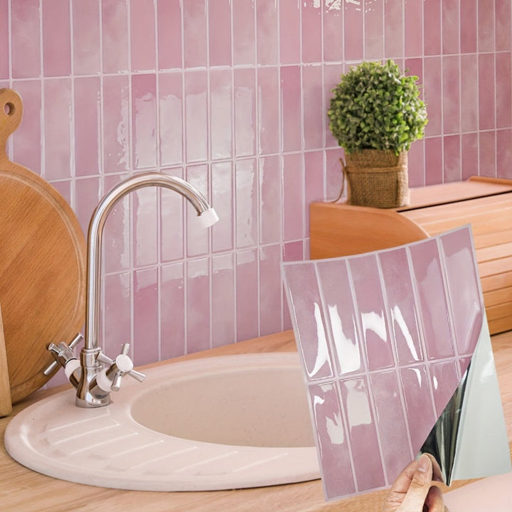 Self-adhesive 3D Wall Tile Panels for Kitchen and Bathroom | Stornfield