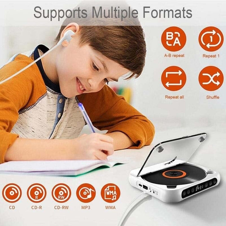 Stornfield | Portable Bluetooth-compatible CD Player