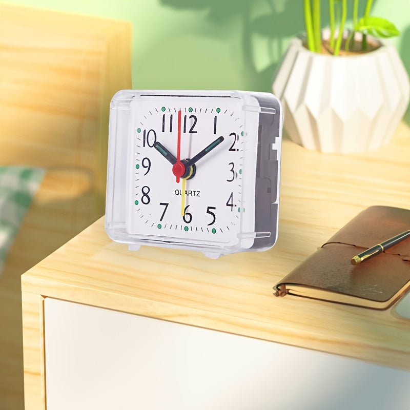 Simple White Square Alarm Clock | Stornfield