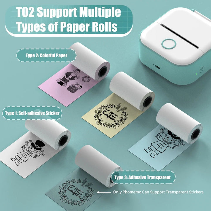 PocketPrint Mini – PortaStornfielde Thermal Photo Printer without Ink | Stornfield