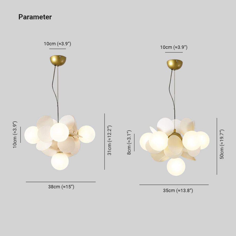 Stornfield | Floral Chandelier Living Room