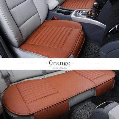 Stornfield | Leather Bamboo Charcoal Car Seat Cushion-Absorbing odor(Four Seasons Universal)