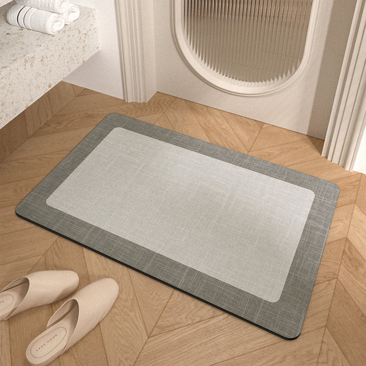 Non-Slip Minimalist Bathroom Floor Mat - Super Absorbent, Easy to Clean | Stornfield
