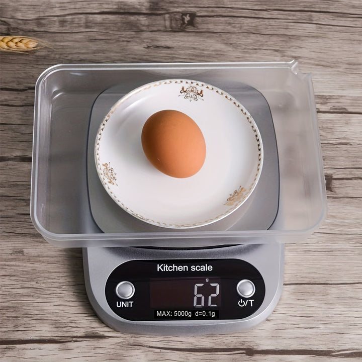 Digital kitchen scale stainless steel | Stornfield