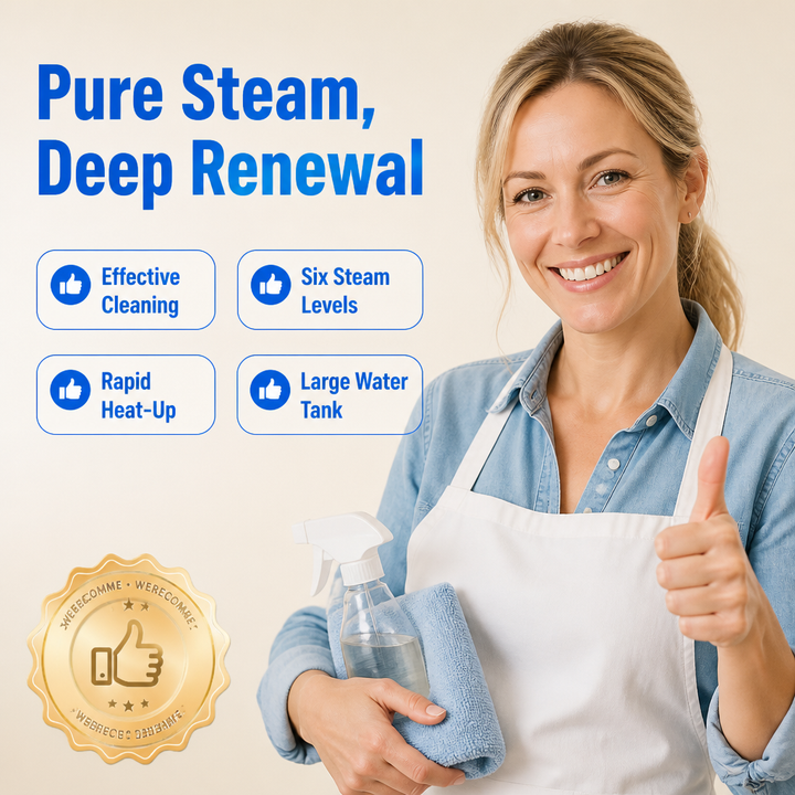 Steam cleaner with high steam temperature | Stornfield
