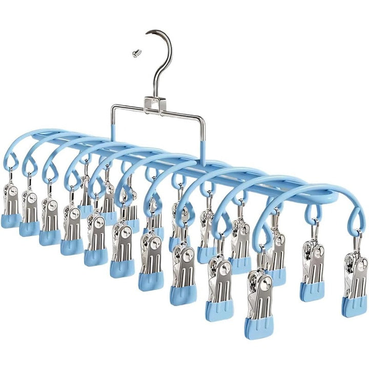 Compact 20-Clip Drying Rack Stornfield