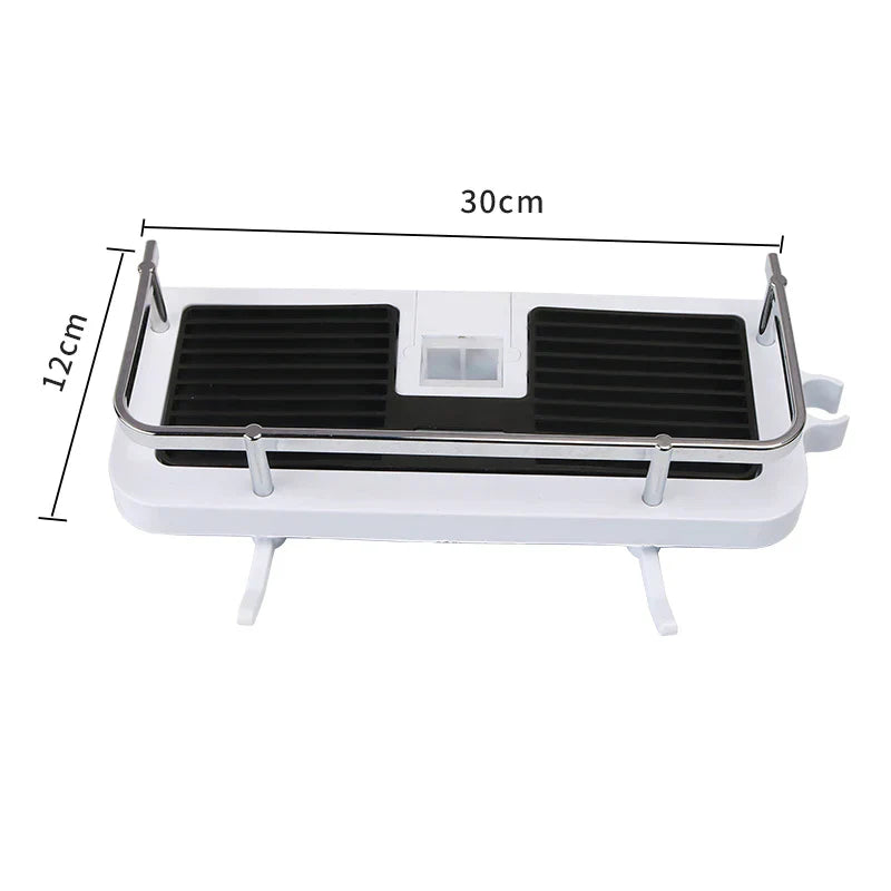 Bathroom Pole Shower Storage Rack Holder | Stornfield