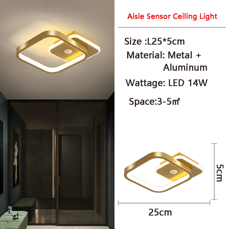 Stornfield | MotionGlide PIR LED Ceiling Light Motion Sensor | Smart Lighting | Energy Efficient | Perfect for Hallway & Bathroom