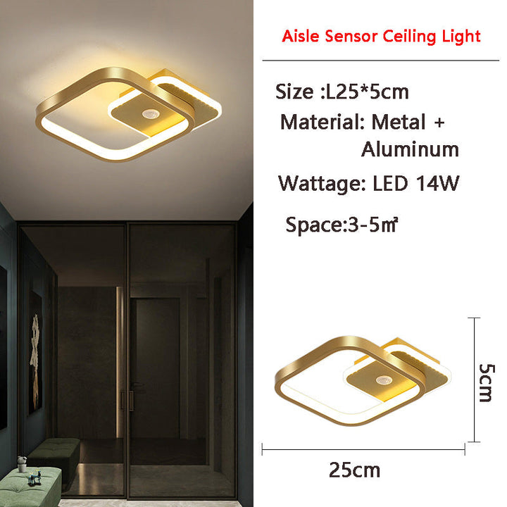 Stornfield | MotionGlide PIR LED Ceiling Light Motion Sensor | Smart Lighting | Energy Efficient | Perfect for Hallway & Bathroom