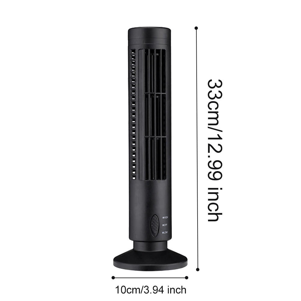 Mini Desktop Air Conditioner with USB Bladeless Cooling | Stornfield