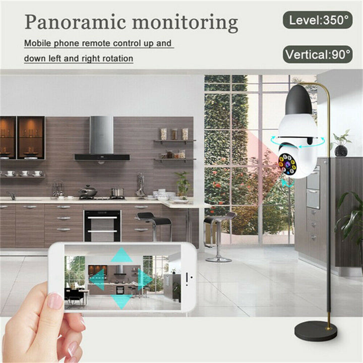 E27 1080P HD WiFi Bulb Security Camera | Stornfield
