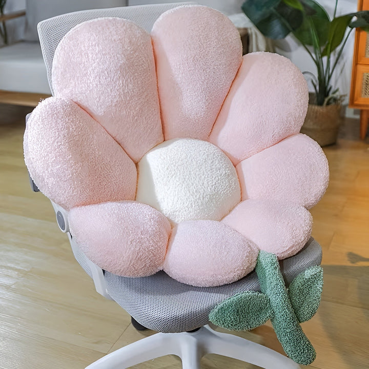 Flower Cushion Seat Cushion – Soft and Cozy | Decorative Floor Cushion for Sofa, Bedroom, and Living Room | Stornfield