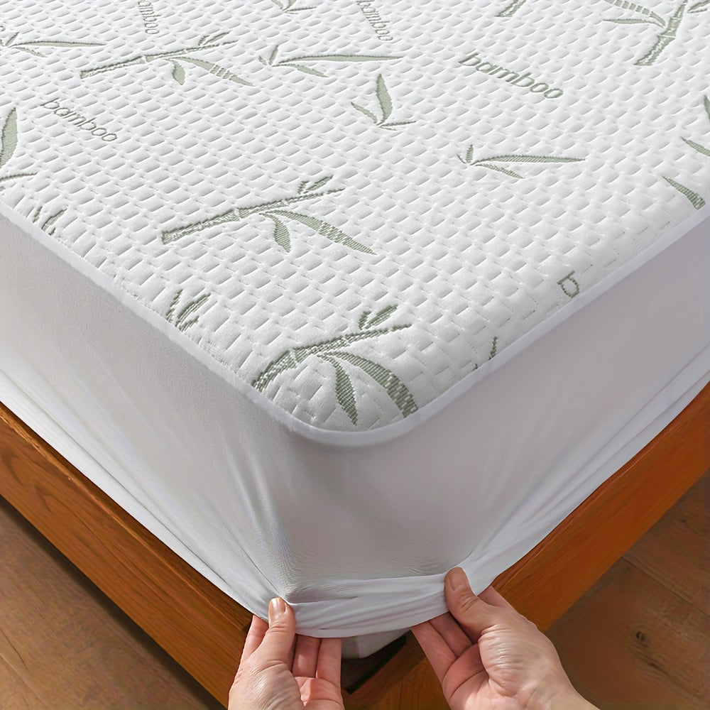 Bamboo Mattress Protector with Cooling 3D Air Layer | Stornfield