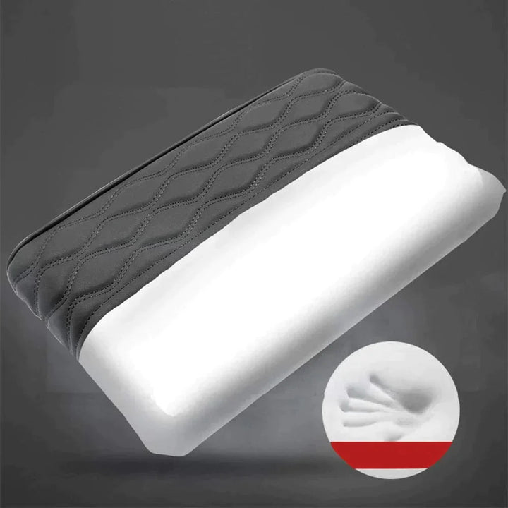 Stornfield | Armrest cushion in leather (Universal style)