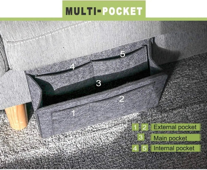 SpaceMate Organizer — No more chaos, more calm and space right next to your bed! | Stornfield