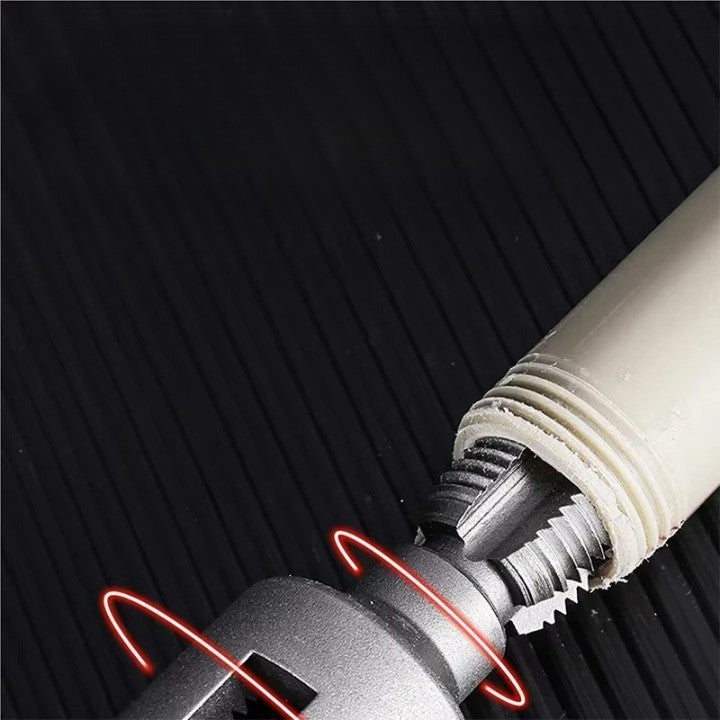 Pipe Thread Reamer & Edge Cutter Drill Attachment Tool | Stornfield