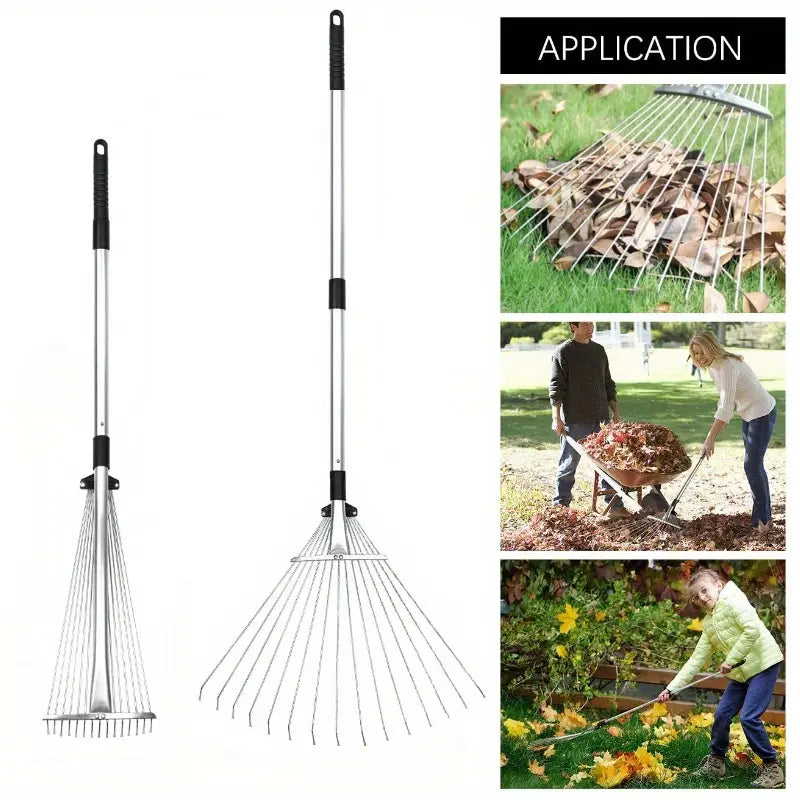 ergonomic garden rake for back-friendly work | Stornfield