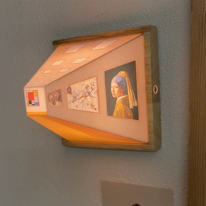 Stornfield | 3D Glasses-Free Optical Illusion Wall Light and Night Light