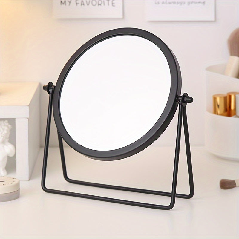 VintageGlow – Adjustable Makeup Mirror with Iron Frame Stornfield