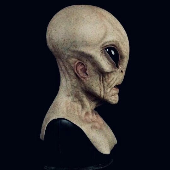 Alien-Mask | Realistic Halloween Costume Accessories | Stornfield