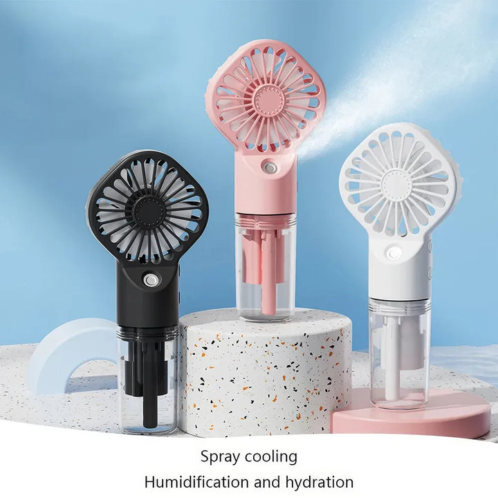 Handheld Mini Air Conditioner Humidifier Mist Cooler | Stornfield