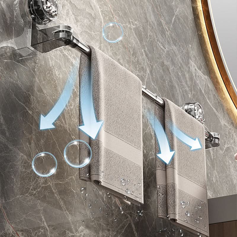 FlexiGrip Towel Holder — Unleash your space freedom with stylish organization without drill holes! | Stornfield