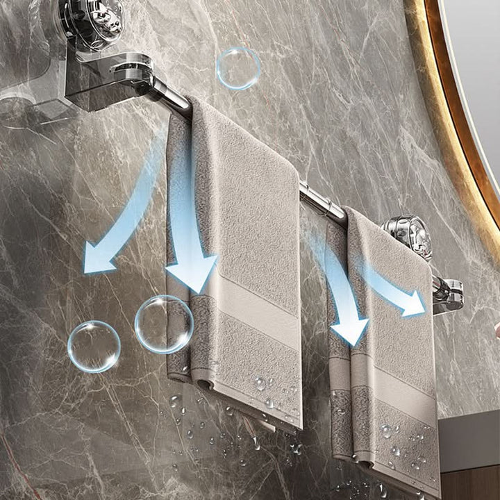 FlexiGrip Towel Holder — Unleash your space freedom with stylish organization without drill holes! | Stornfield