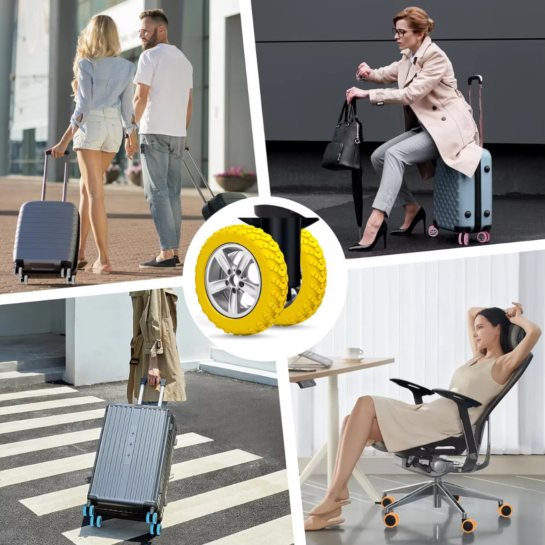 Rollrausch — Make your luggage quiet, durable, and unmistakably visible | Stornfield