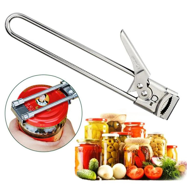 Adjustable Jar & Bottle Opener Multifunctional Stainless Steel Can Opener | Stornfield