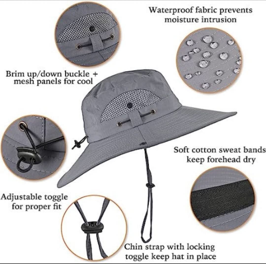 Solar Fan Fisherman's Hat - Solar Energy & USB Charging | Stornfield
