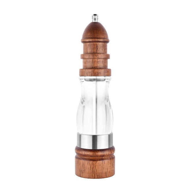 Adjustable Coarseness Wooden Salt and Pepper Grinder Set Wood Mills | Stornfield
