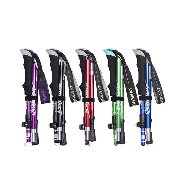Stornfield | Adjustable Trekking Poles - Folding Telescopic Cane