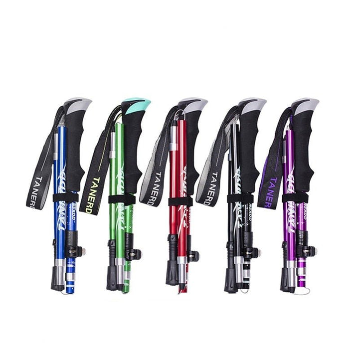 Stornfield | Adjustable Trekking Poles - Lightweight & Foldable for Hiking & Walking