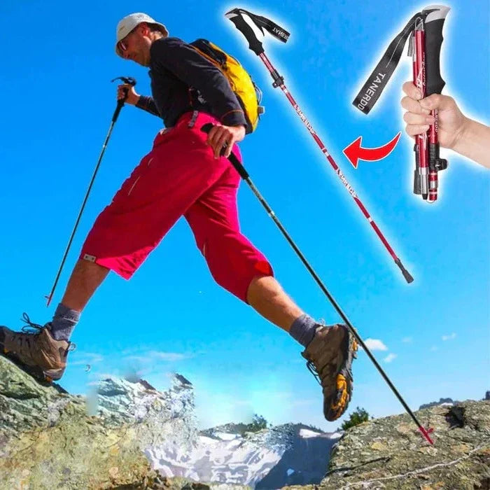 Stornfield | Adjustable Trekking Poles - Folding Telescopic Cane