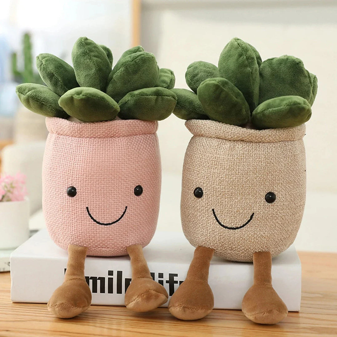 Stornfield | Adorable Succulent Plush Cushion: Soft and Cuddly Plant Decoration