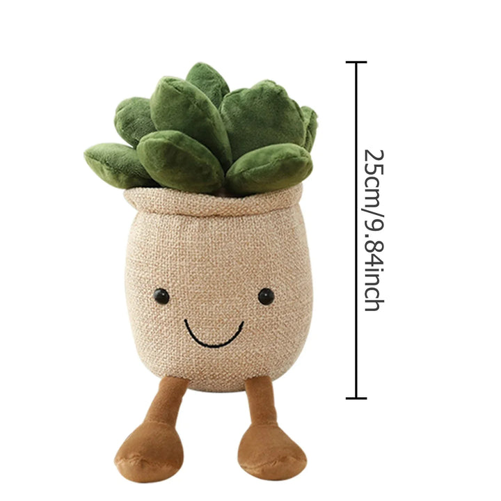 Stornfield | Adorable Succulent Plush Cushion: Soft and Cuddly Plant Decoration