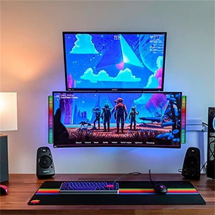 Sound-activated RGB light bar wireless | Stornfield
